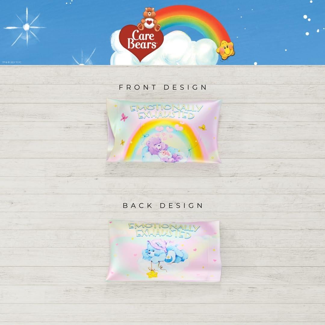 Funda de Almohada y Máscara Care Bears Satén 20x30