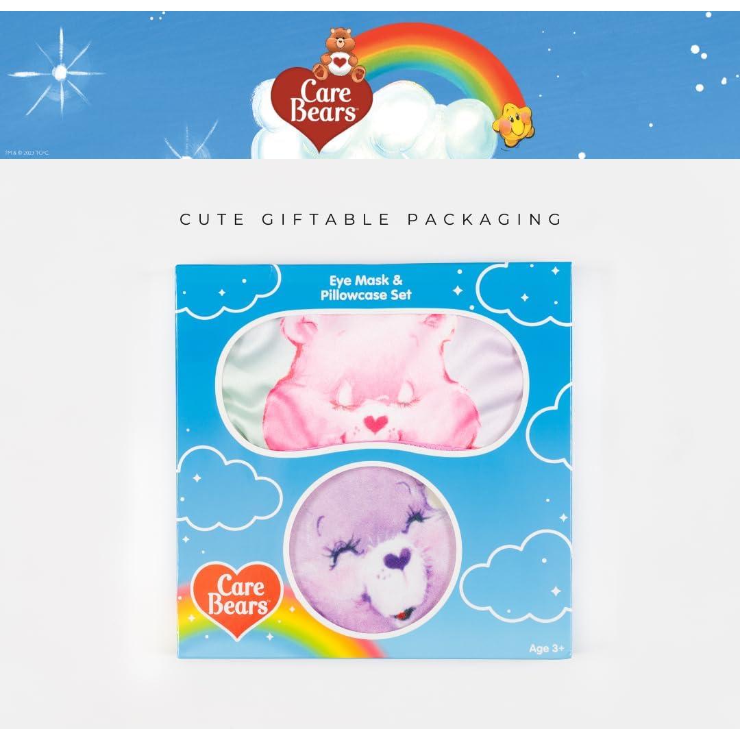 Funda de Almohada y Máscara Care Bears Satén 20x30