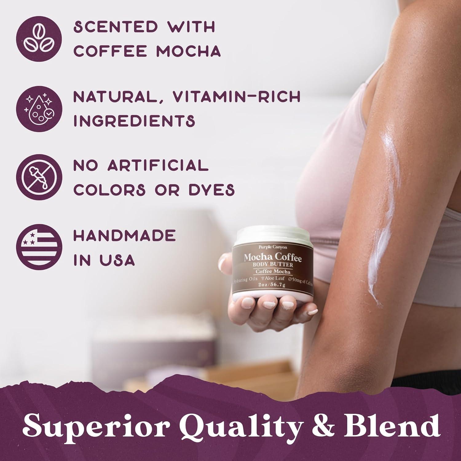 Caja de Regalo Spa 7 Piezas Café Rico Mocha y Lavanda