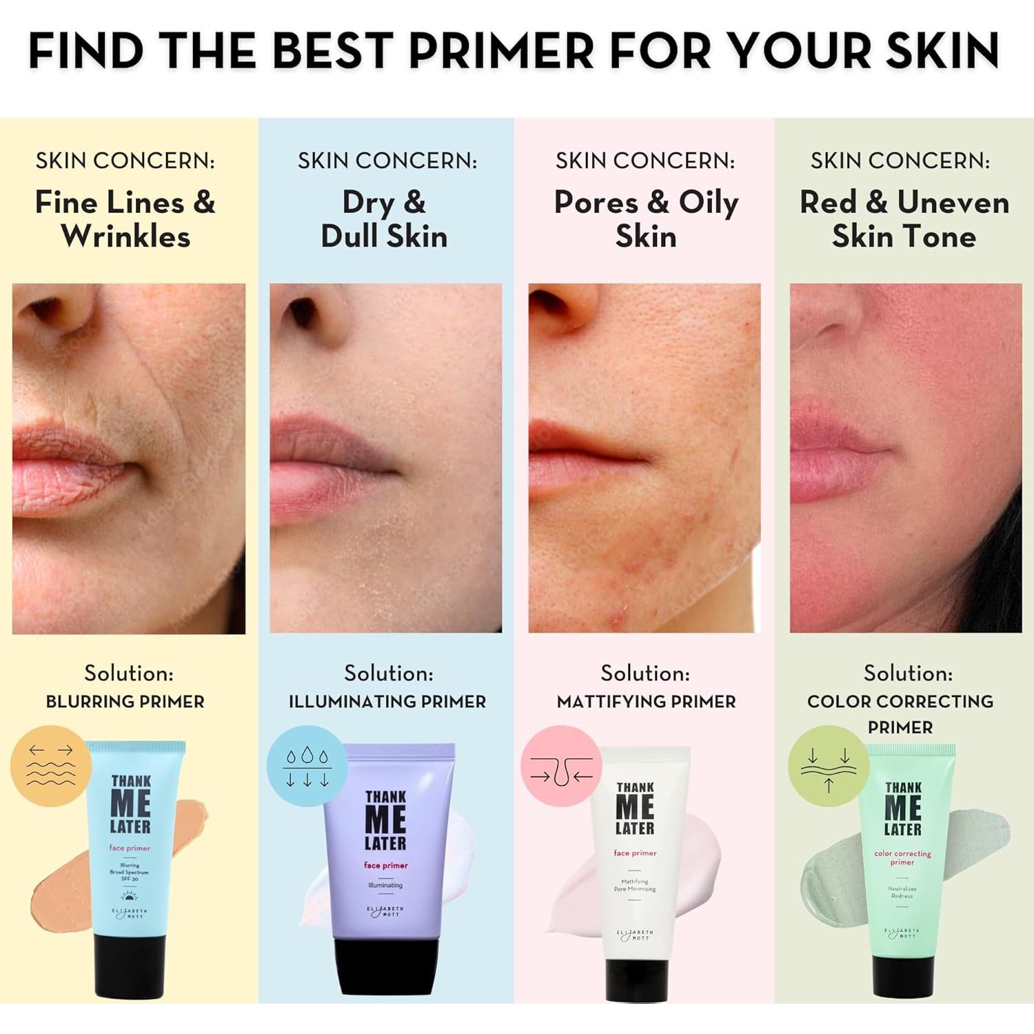 Base de Maquillaje Matificante Elizabeth Mott 30g - Control de Brillo