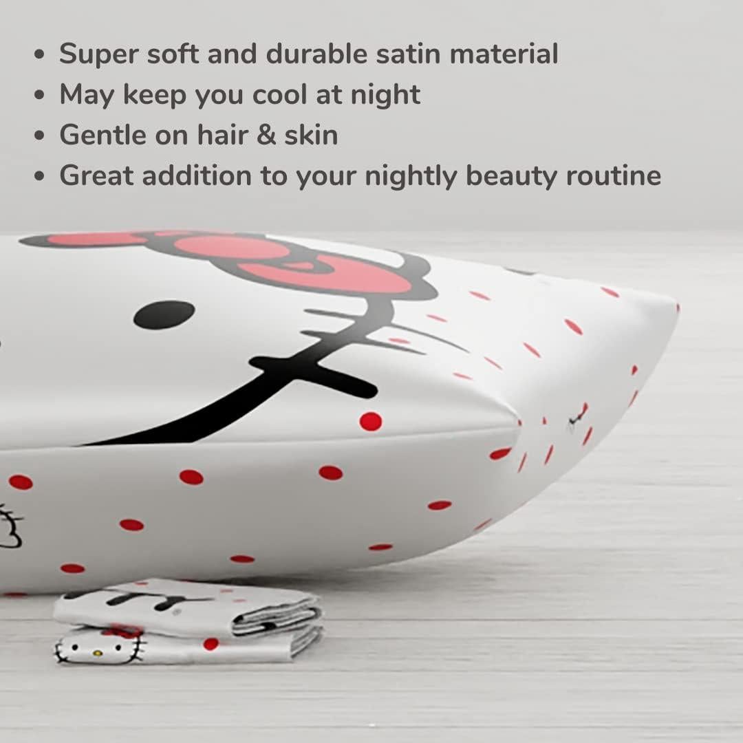 Funda de Almohada Estándar Hello Kitty 50x76 cm Satén