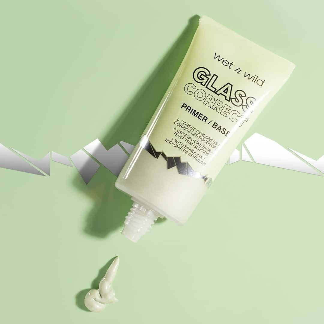 Primer Corrector de Color Wet n Wild 27 ml Verde Piel de Vidrio