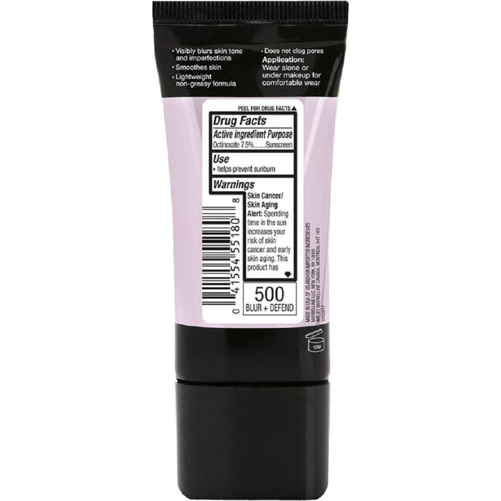 Primer Maquillaje Maybelline Facestudio Master Prime 29.57 ml