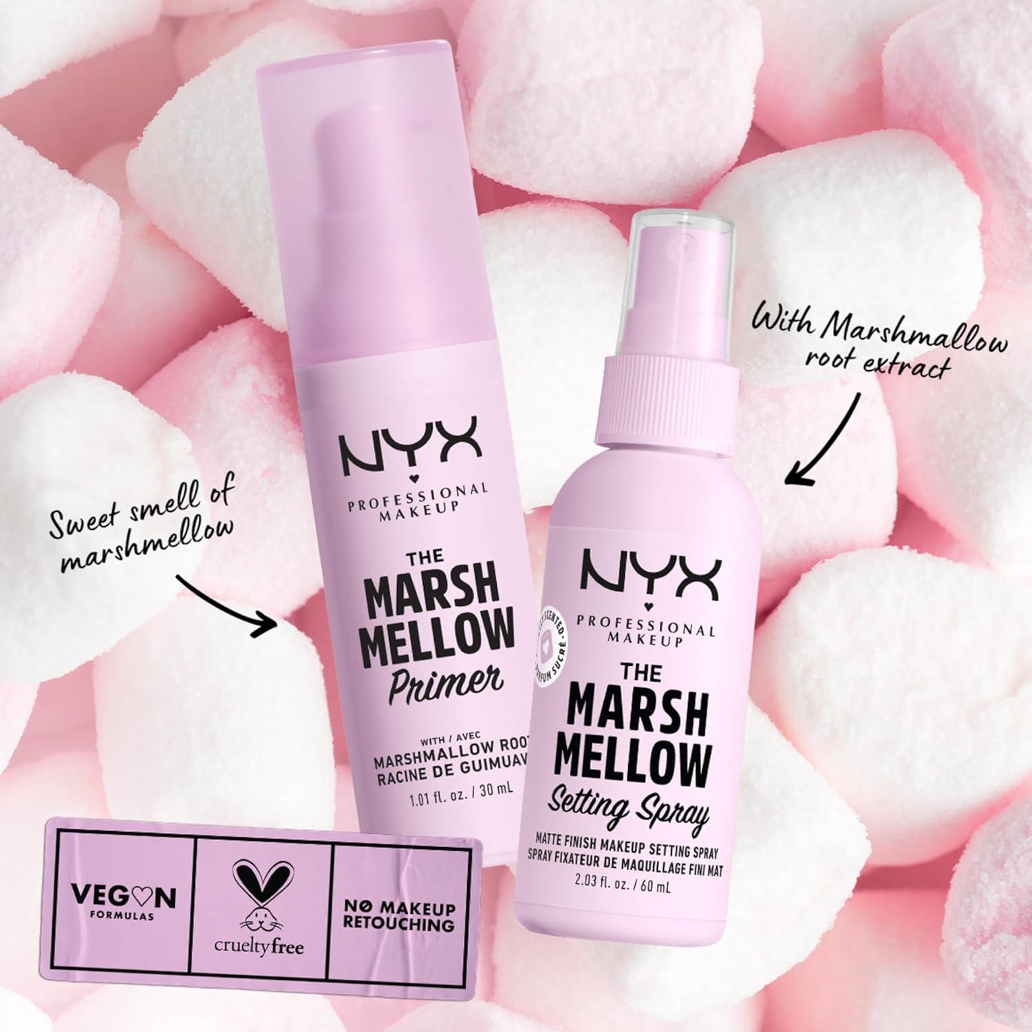 Primer Facial Suavizante NYX Marshmellow 30g Vegano