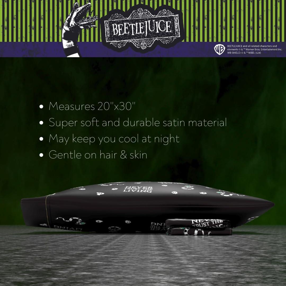 Funda de Almohada Satén Beetlejuice 50x76 cm Franco