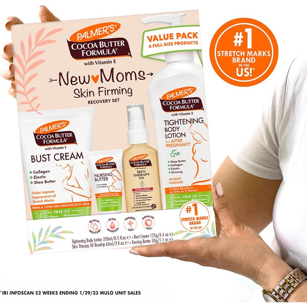 Set de Recuperación de Piel para Nuevas Mamás Palmer's - 4 Piezas