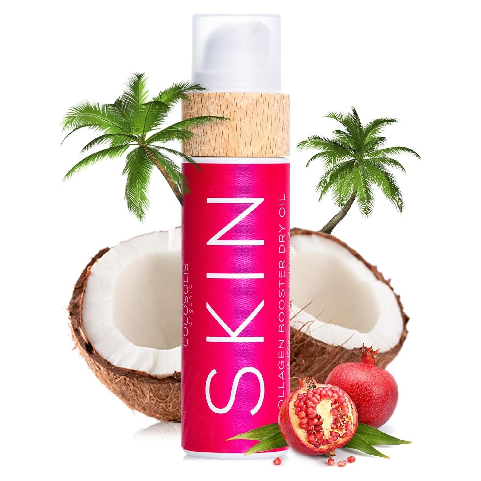 Aceite Bio Antienvejecimiento COCOSOLIS 140g - Colágeno y Rosa Mosqueta