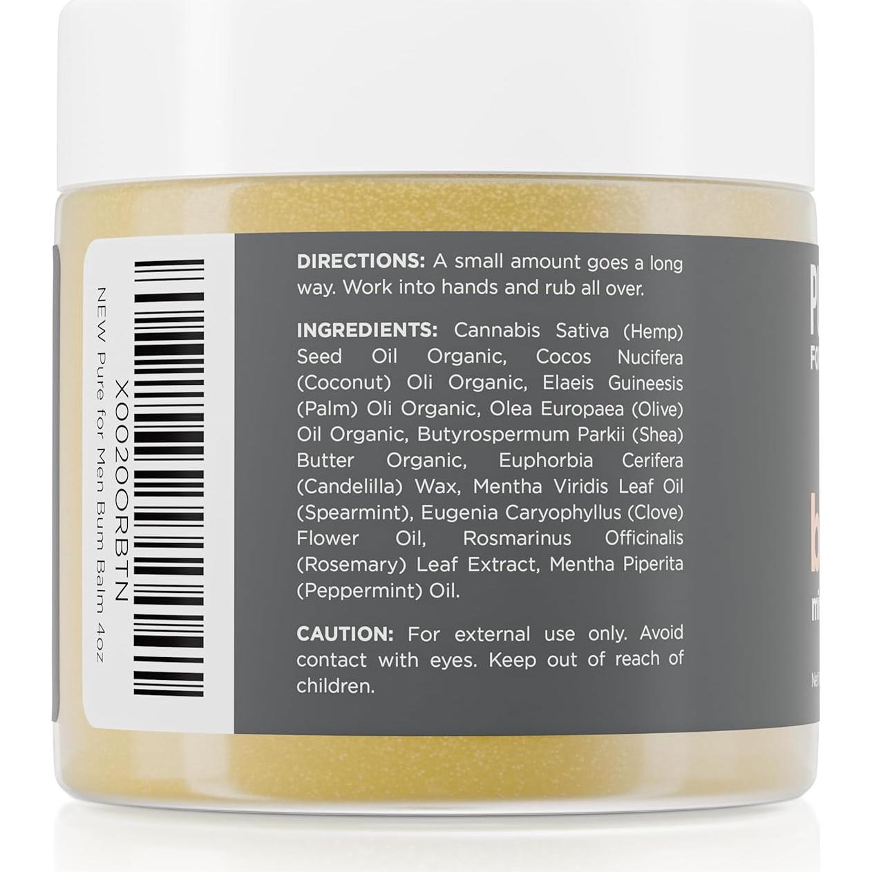 Bálsamo Hidratante para Hombres Pure for Men 107 g