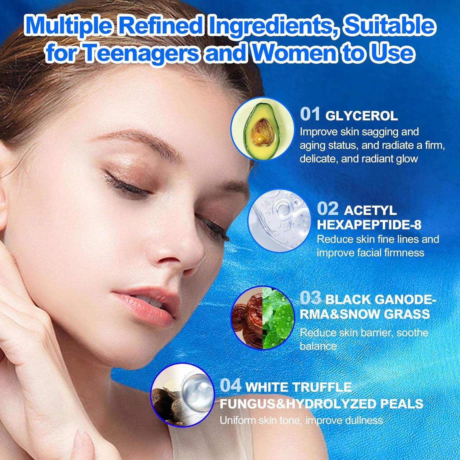 Set de Cuidado Facial O'KADY 8 Piezas para Todo Tipo de Piel