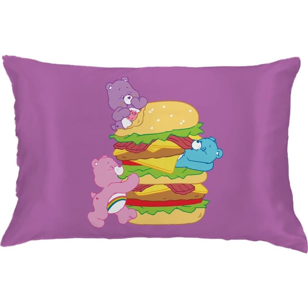 Funda de Almohada Reversible Care Bears 50x76 cm Satén
