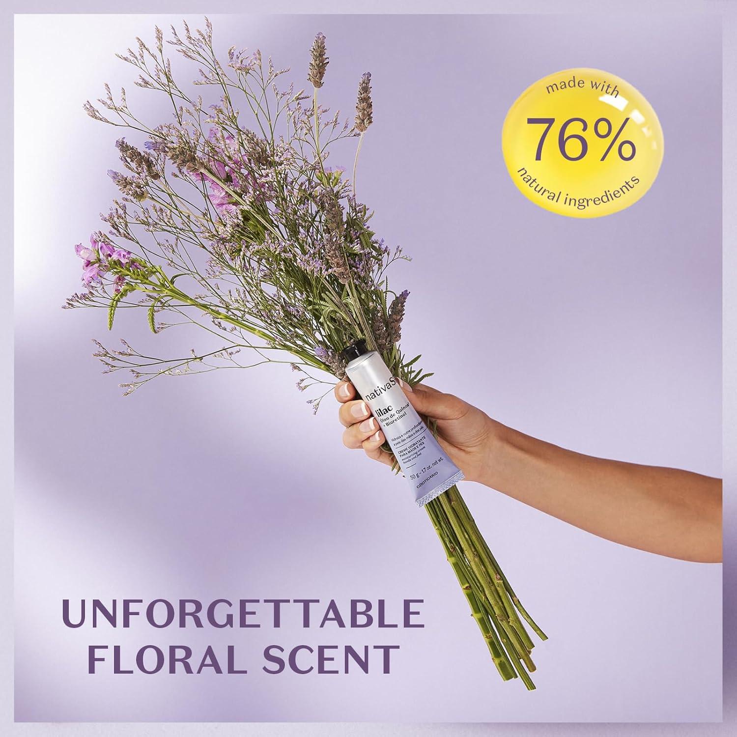 Nativa SPA Lila Paquete Suavizante: Loción 400ml + Crema 50ml