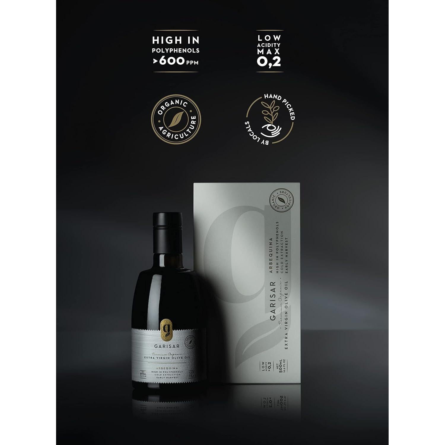 Aceite de Oliva Extra Virgen Garisar 100% Arbequina 2L