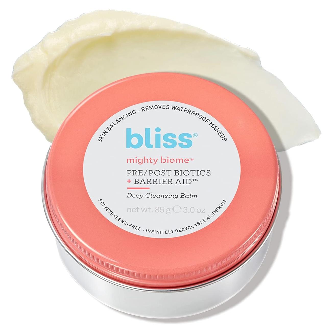 Bálsamo Limpiador Profundo Bliss Mighty Biome 85 g - Vegano