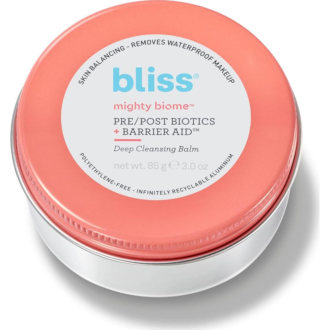 Bálsamo Limpiador Profundo Bliss Mighty Biome 85 g - Vegano