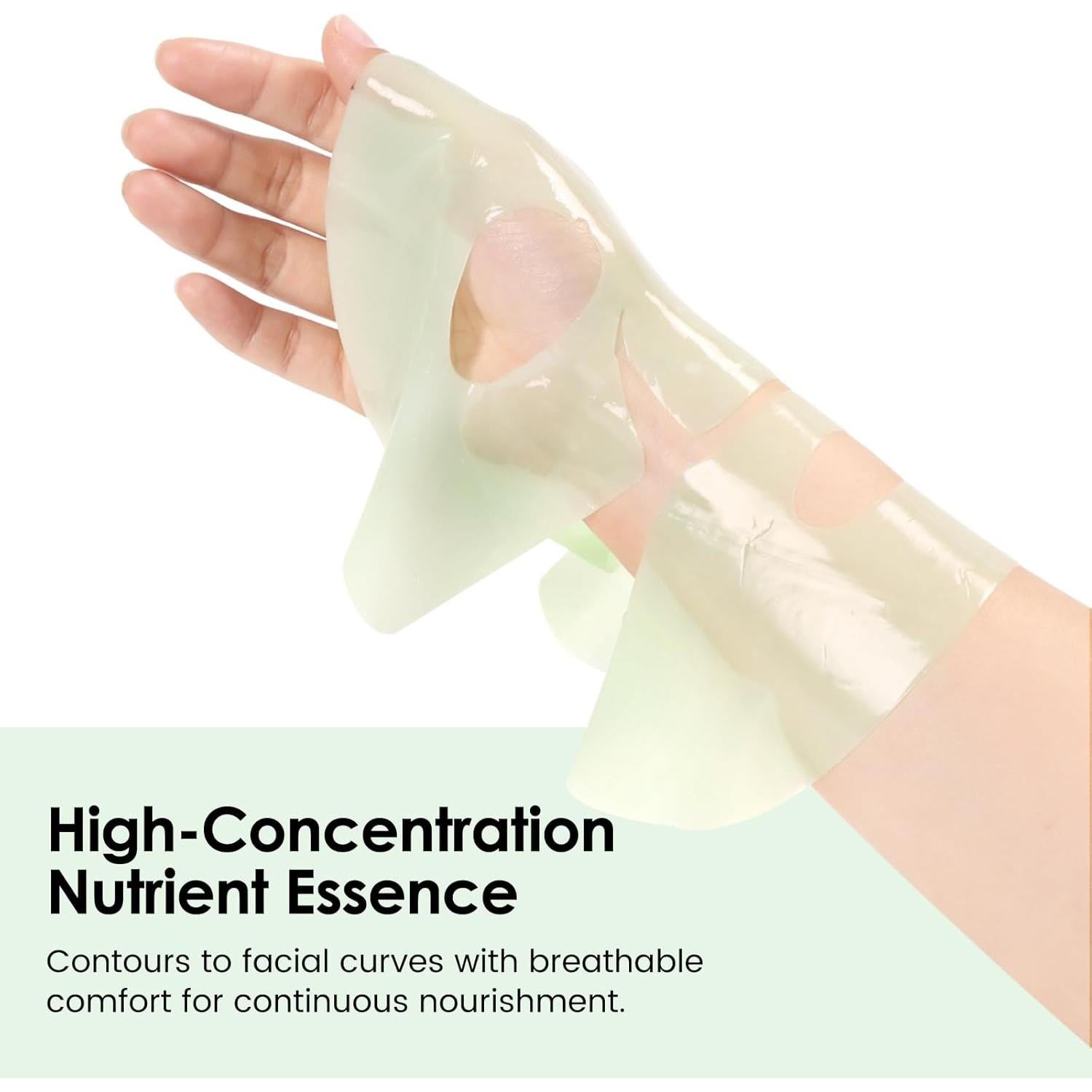 Mascarilla Facial Calmante Ashlyn - Colágeno y Té Verde 35g