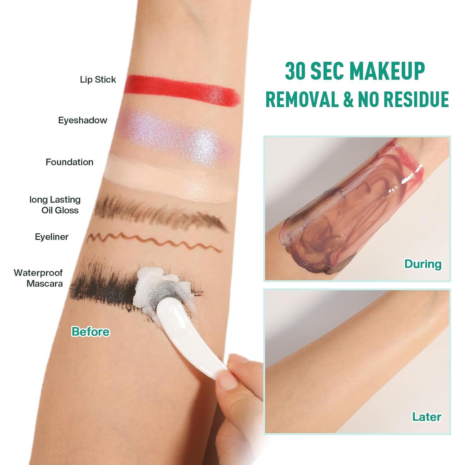 Bálsamo Limpiador Desmaquillante BEUSELF 2Pcs Hidratante Piel Sensible