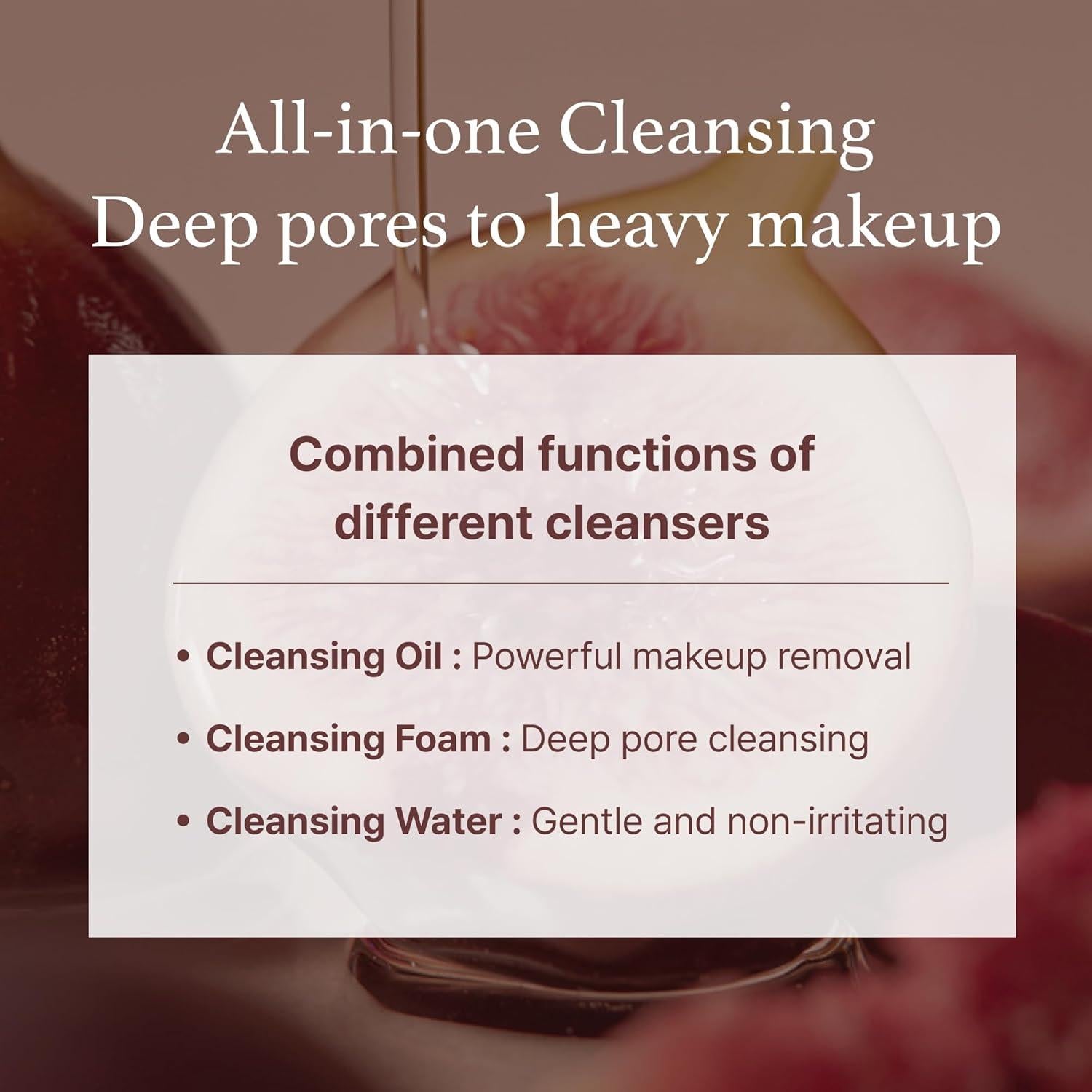 Bálsamo Limpiador de Higo Soy de 100ml - Desmaquillante Vegano