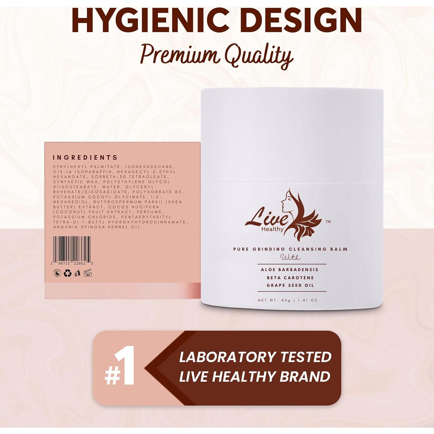 Bálsamo Limpiador Facial Live Healthy 41.6 ml - Hidratante y Suave