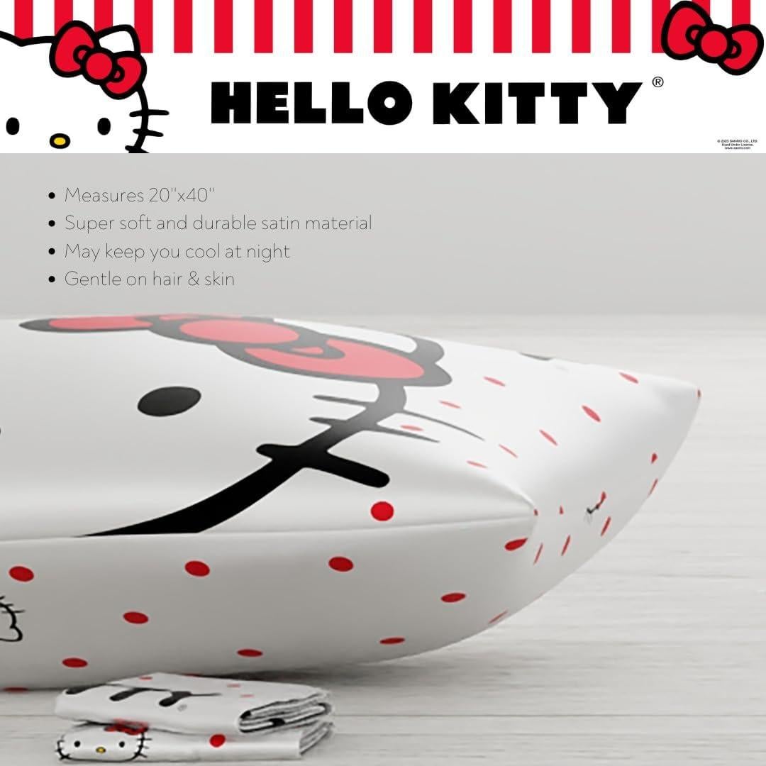 Funda de Almohada Satén Hello Kitty King 50.8x91.4 cm