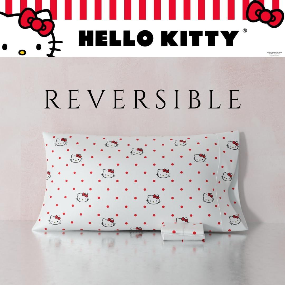 Funda de Almohada Satén Hello Kitty King 50.8x91.4 cm