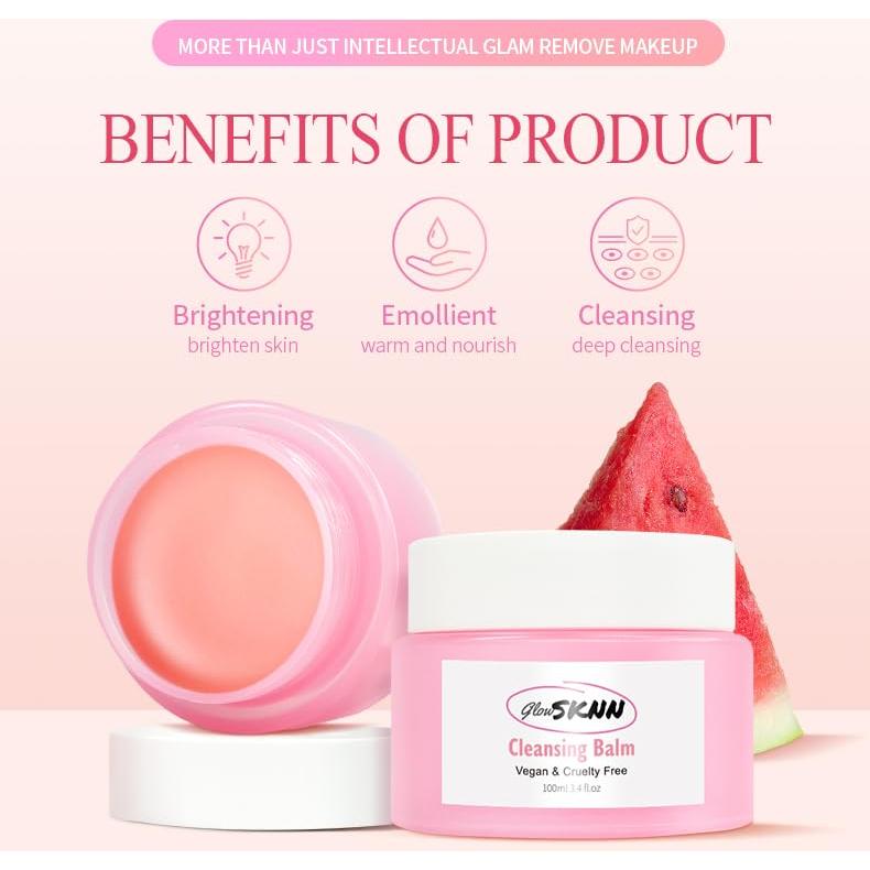 Bálsamo Limpiador Desmaquillante Natural GLOWSKNN 100g