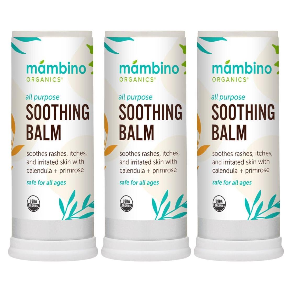 Bálsamo Calmante Multiusos Mambino Organics - Paquete de 3
