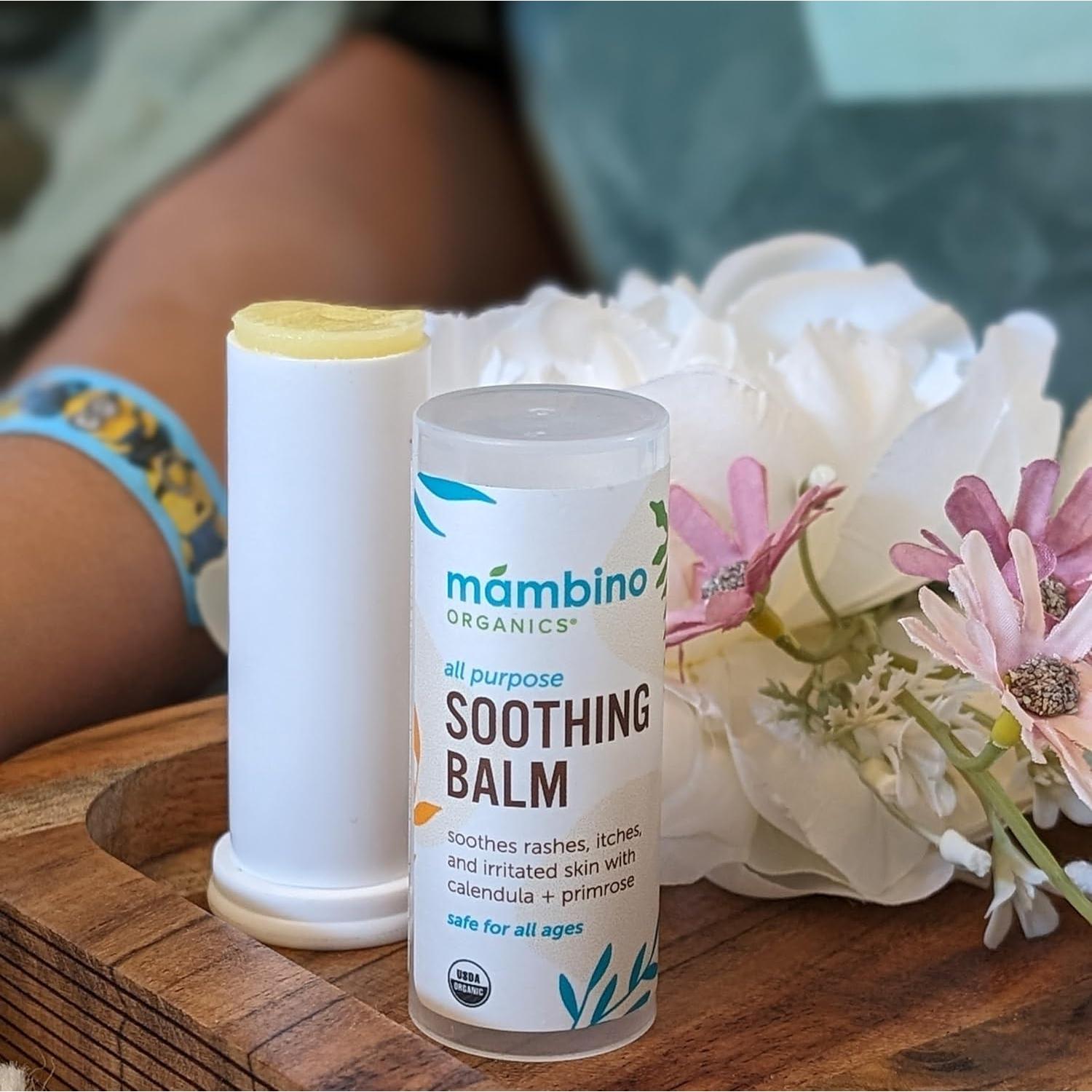 Bálsamo Calmante Multiusos Mambino Organics - Paquete de 3