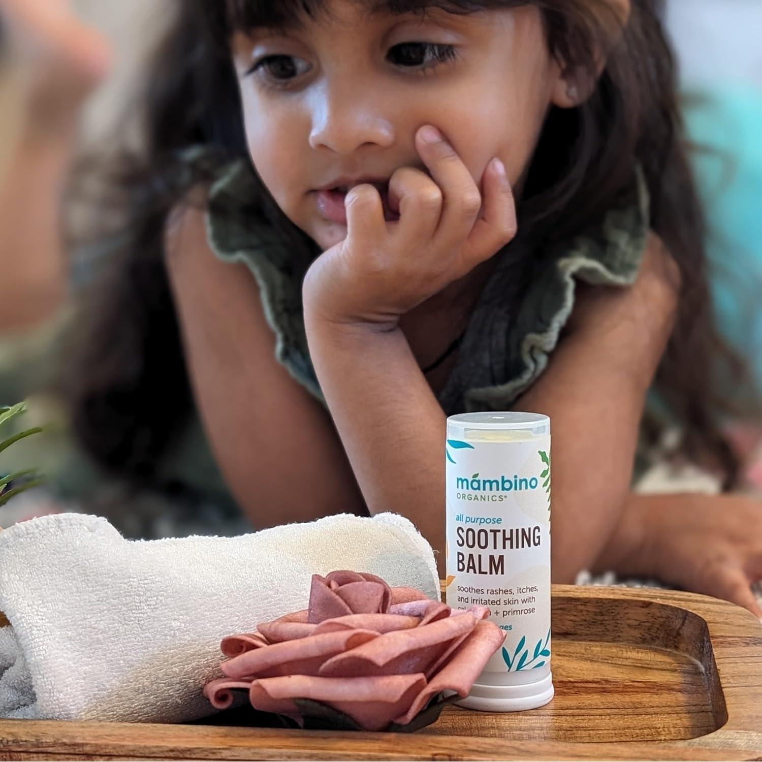 Bálsamo Calmante Multiusos Mambino Organics - Paquete de 3