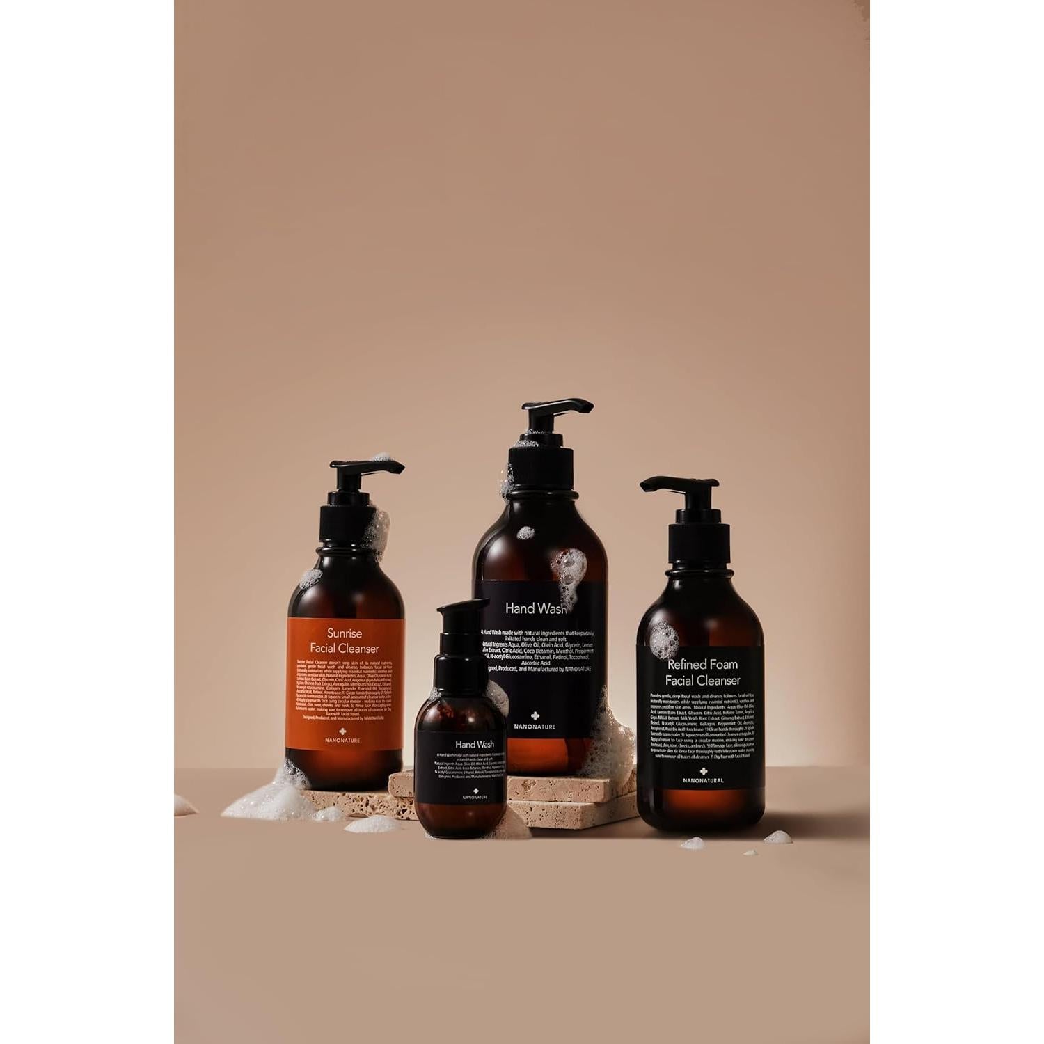 Limpiador Espumoso Facial Nanonature 200ml - Cuidado de Piel