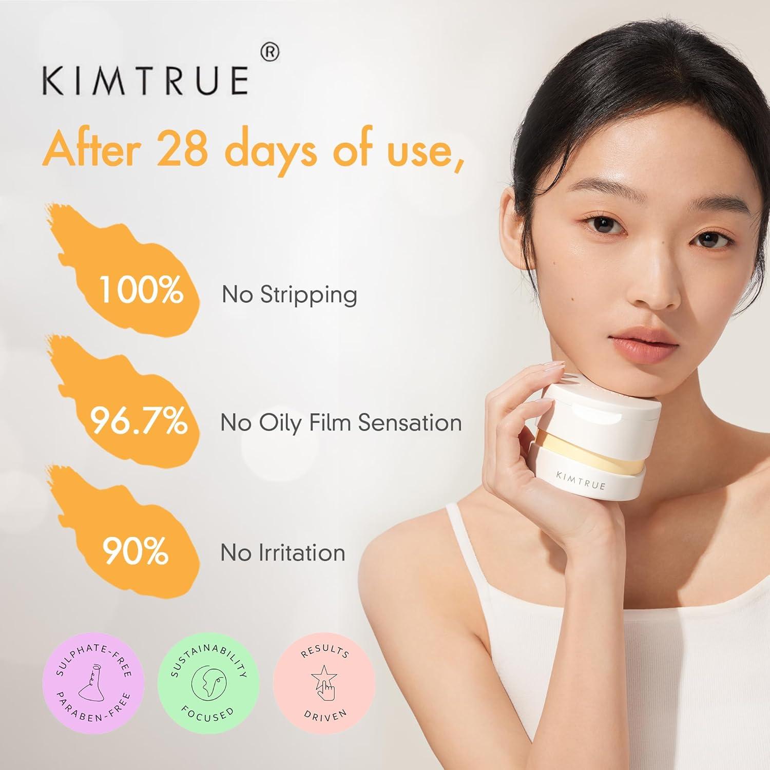 Bálsamo Limpiador Facial Kimtrue 95.7 g - Desmaquillante Hidratante
