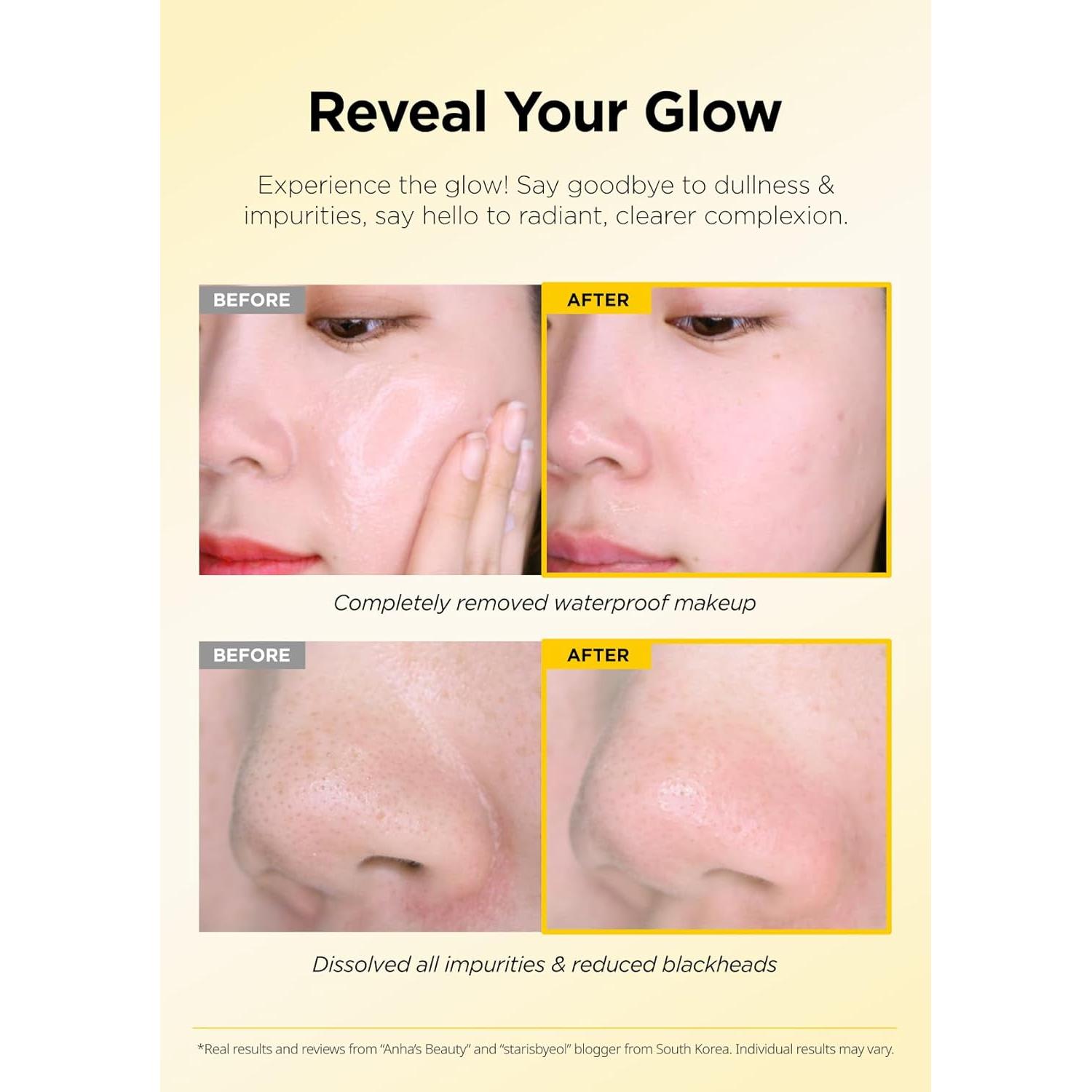 Set Mini Desmaquillante Hanskin PHA y AHA 30ml + 8g