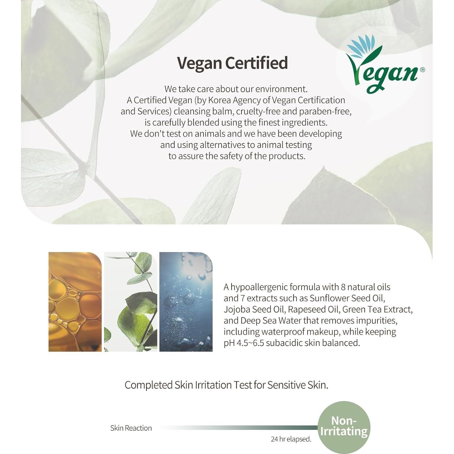 Bálsamo Limpiador Facial Vegano Corazón Porcentaje 10ml