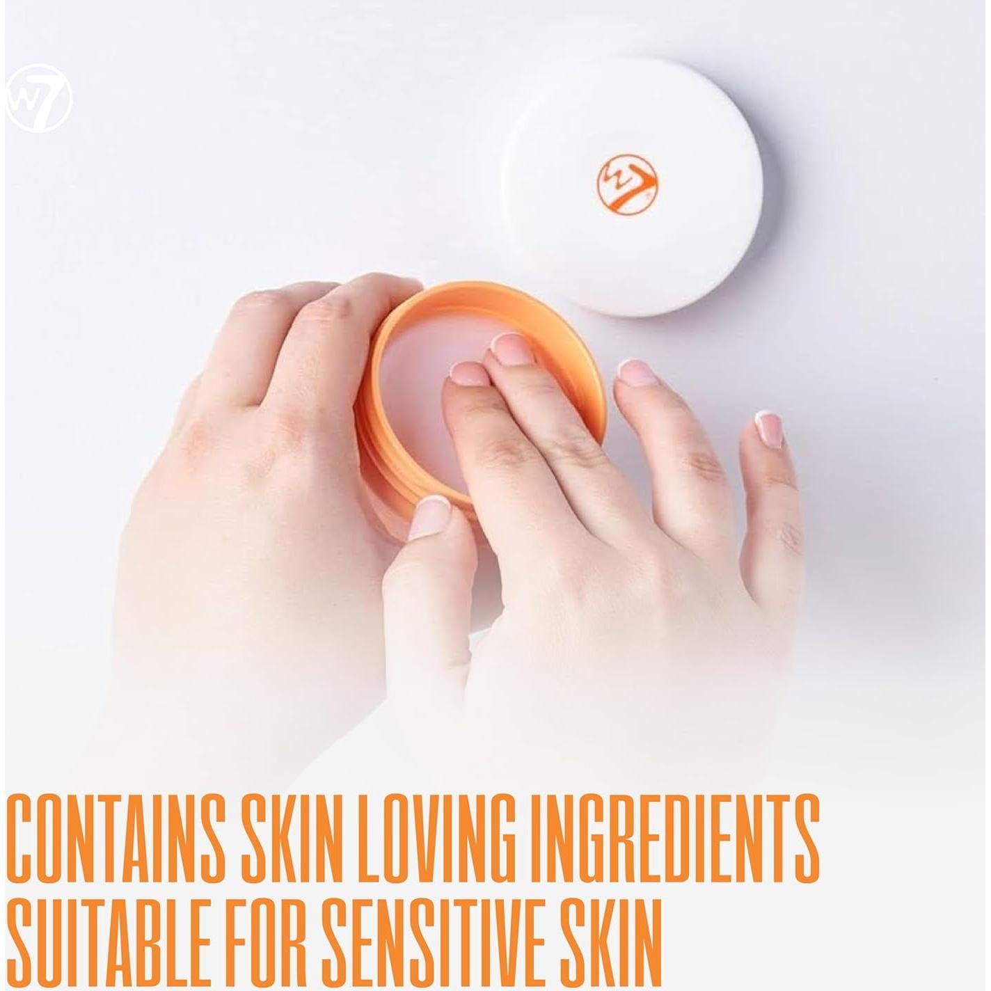 Bálsamo Limpiador Facial W7 Peachy Clean 80g - Desmaquillante Vegano