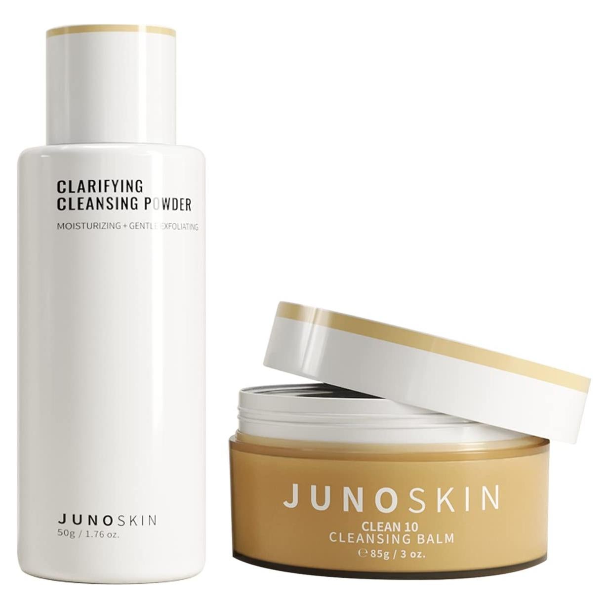 Bálsamo Limpiador Clean 10 y Polvo Aclarador JUNO & Co