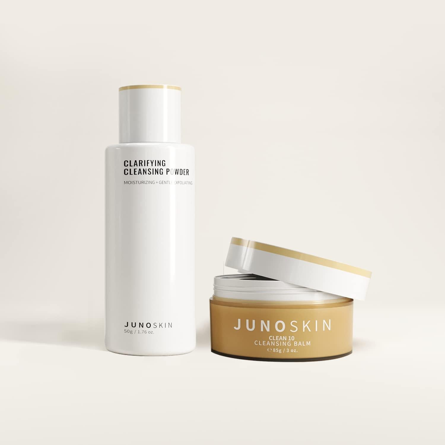 Bálsamo Limpiador Clean 10 y Polvo Aclarador JUNO & Co