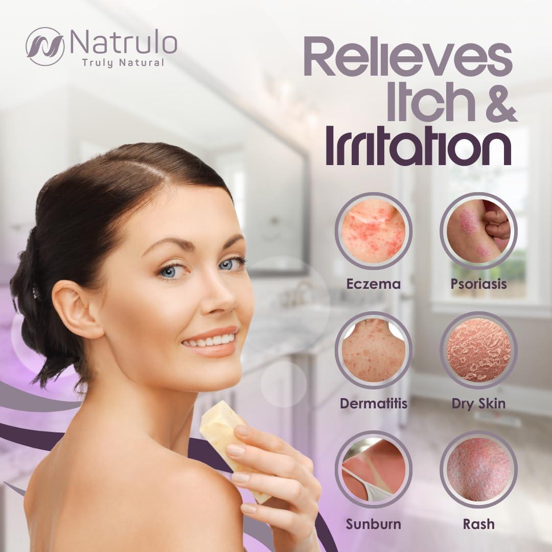 Jabón Natural para Eczema Natrulo 215g - Alivio Piel Seca