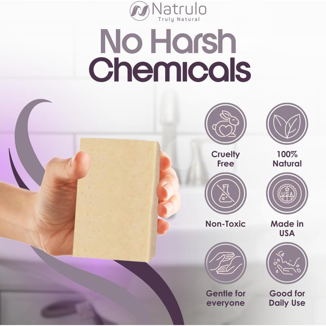 Jabón Natural para Eczema Natrulo 215g - Alivio Piel Seca