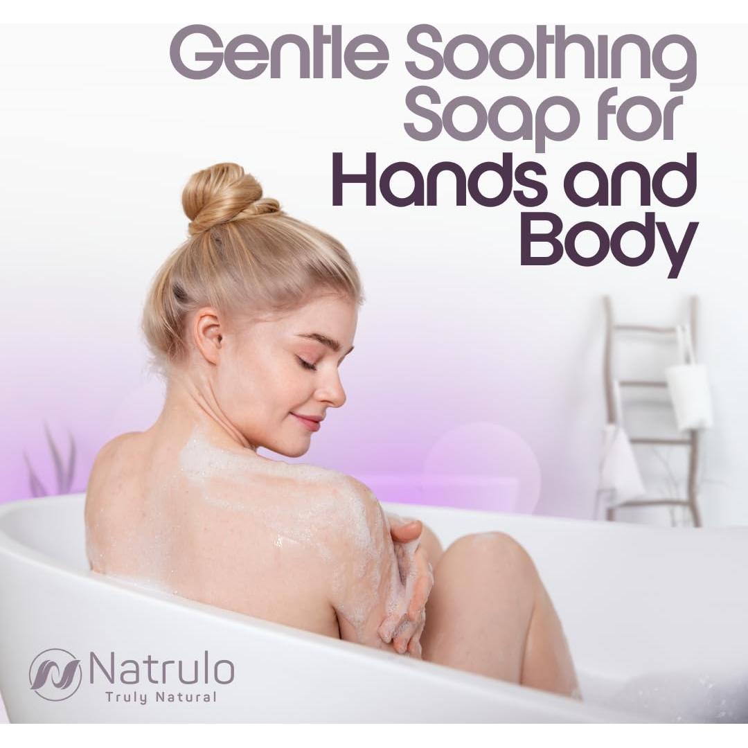 Jabón Natural para Eczema Natrulo 215g - Alivio Piel Seca