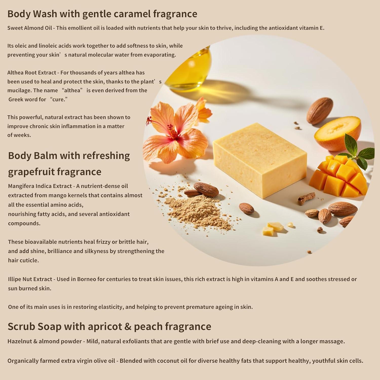 Jabón de Cúrcuma Sophumson para Cara y Cuerpo - 6 Piezas 0.59kg