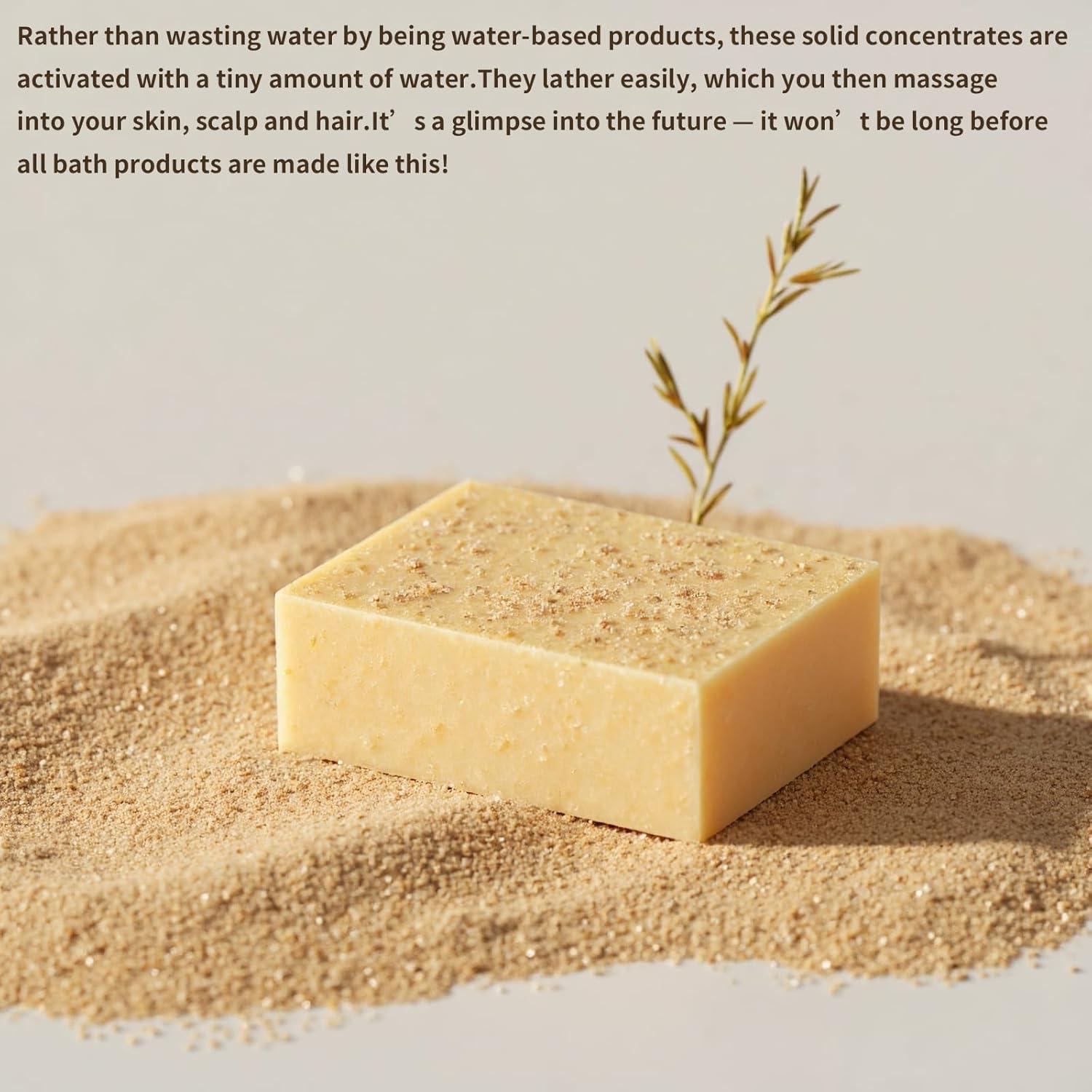 Jabón de Cúrcuma Sophumson para Cara y Cuerpo - 6 Piezas 0.59kg