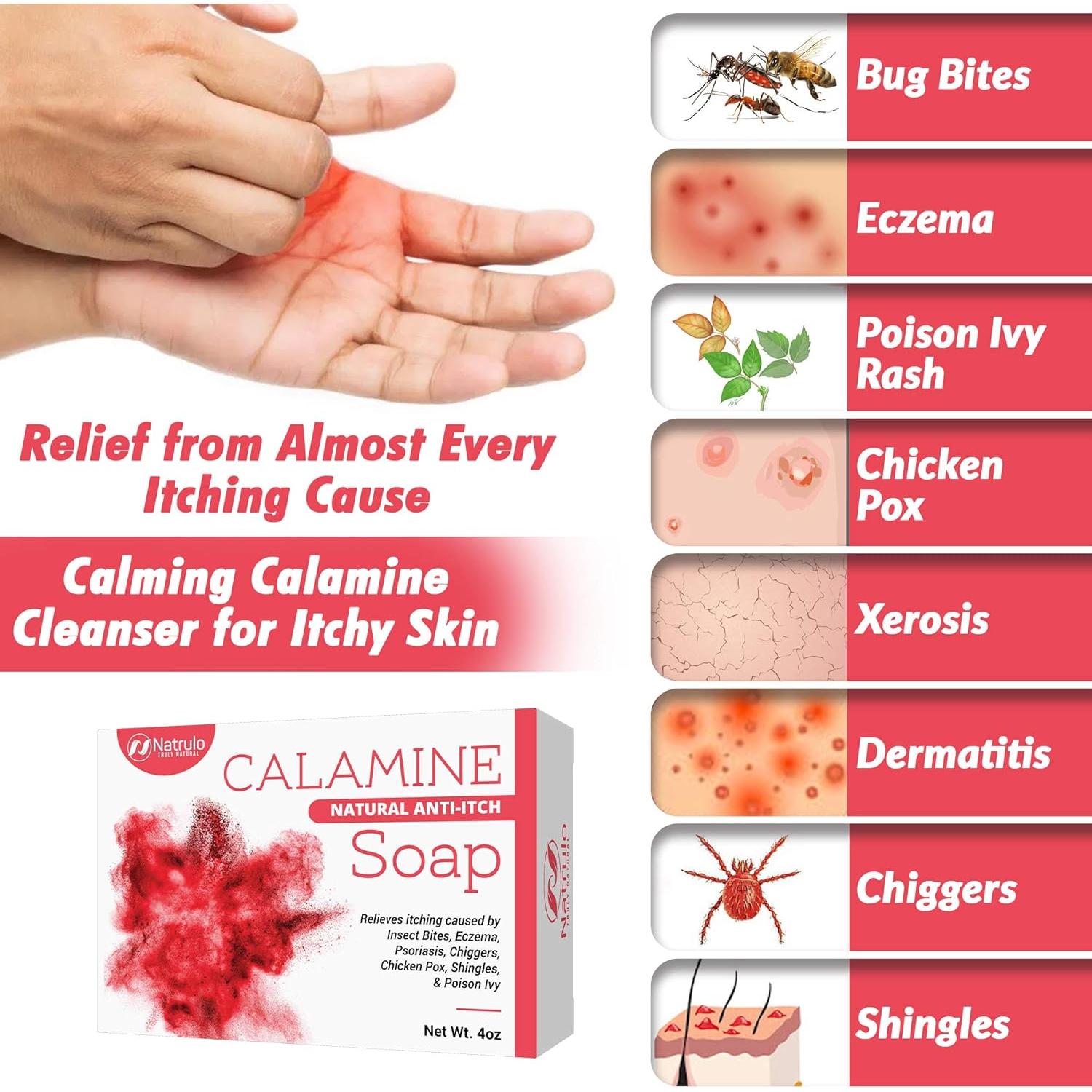 Jabón en Barra Natural Natrulo 113g - Alivio Picazón Instantáneo