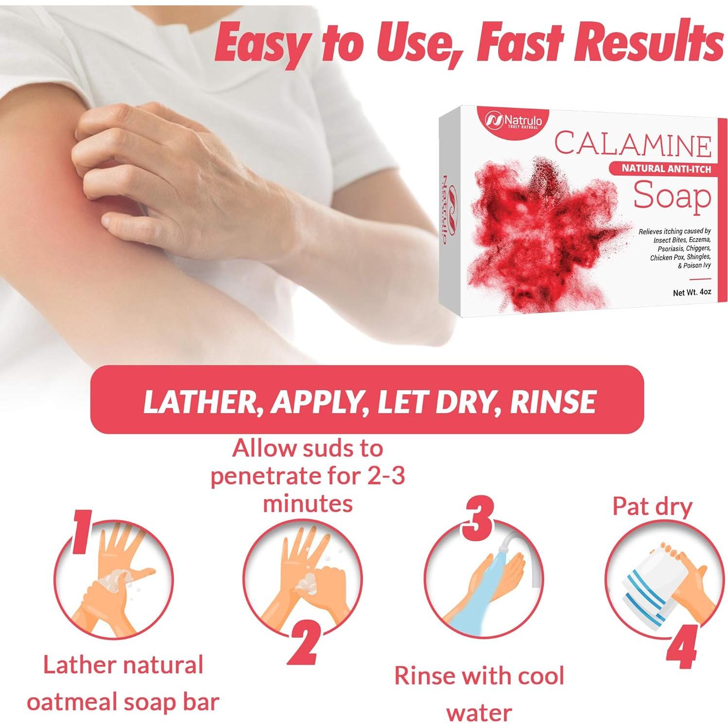 Jabón en Barra Natural Natrulo 113g - Alivio Picazón Instantáneo