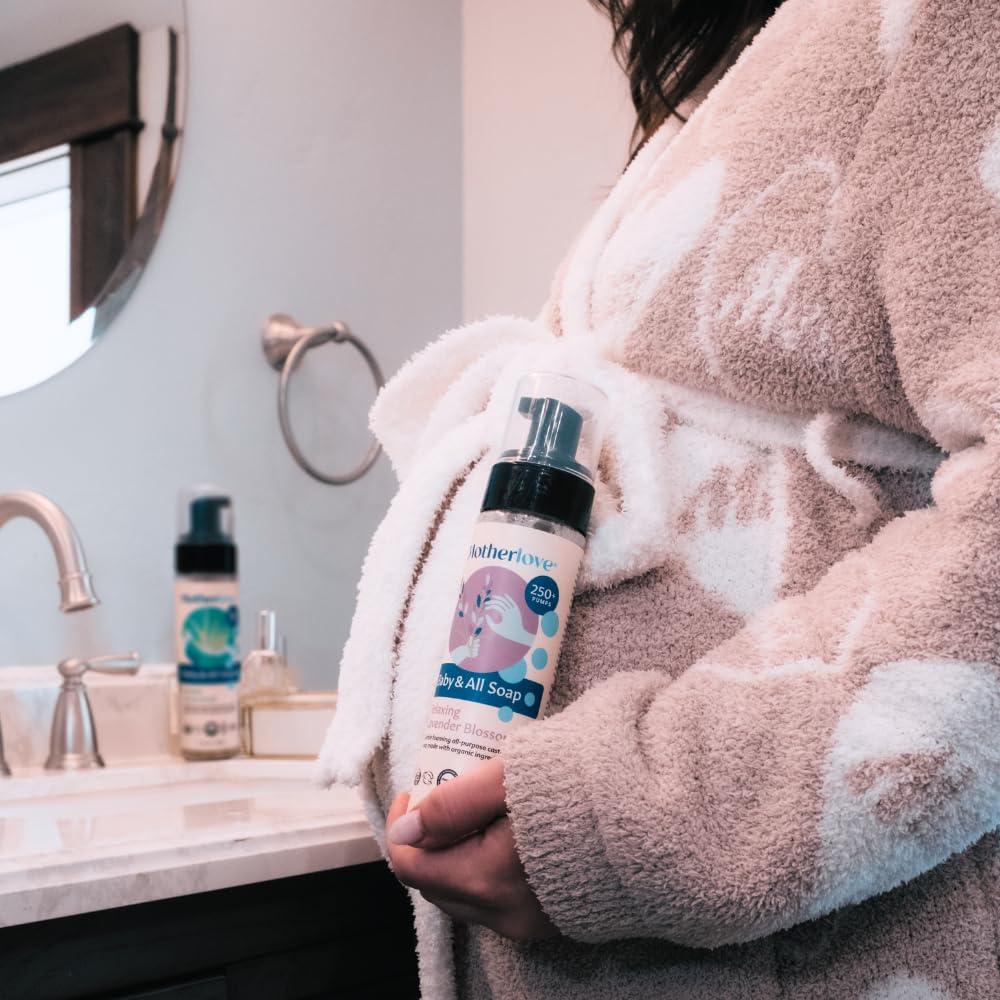 Jabón Madre Amor Orgánico para Bebé 200g - Flor de Lavanda