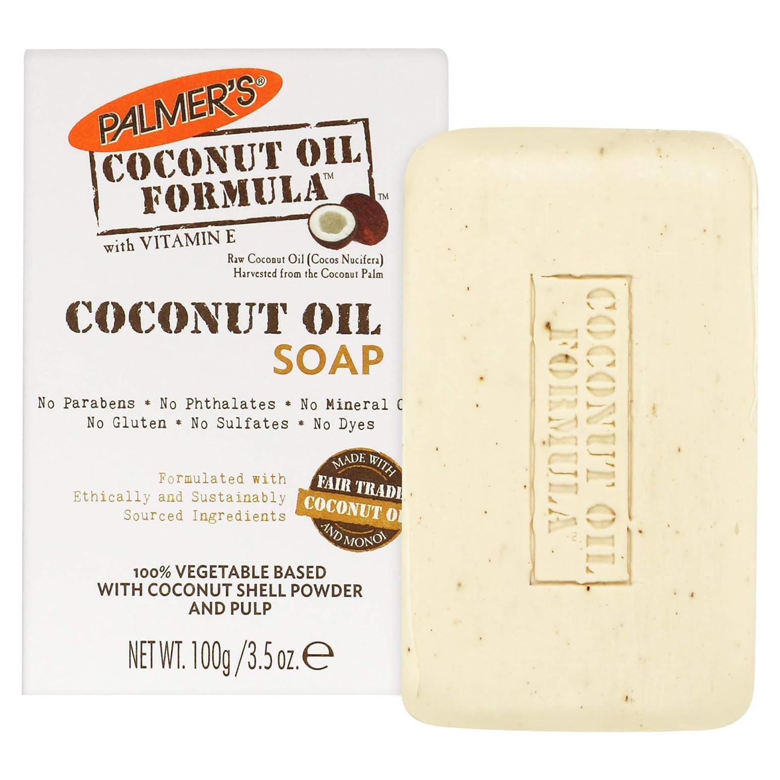 Jabón en Barra Palmer's Aceite de Coco 99.22 g Hidratante