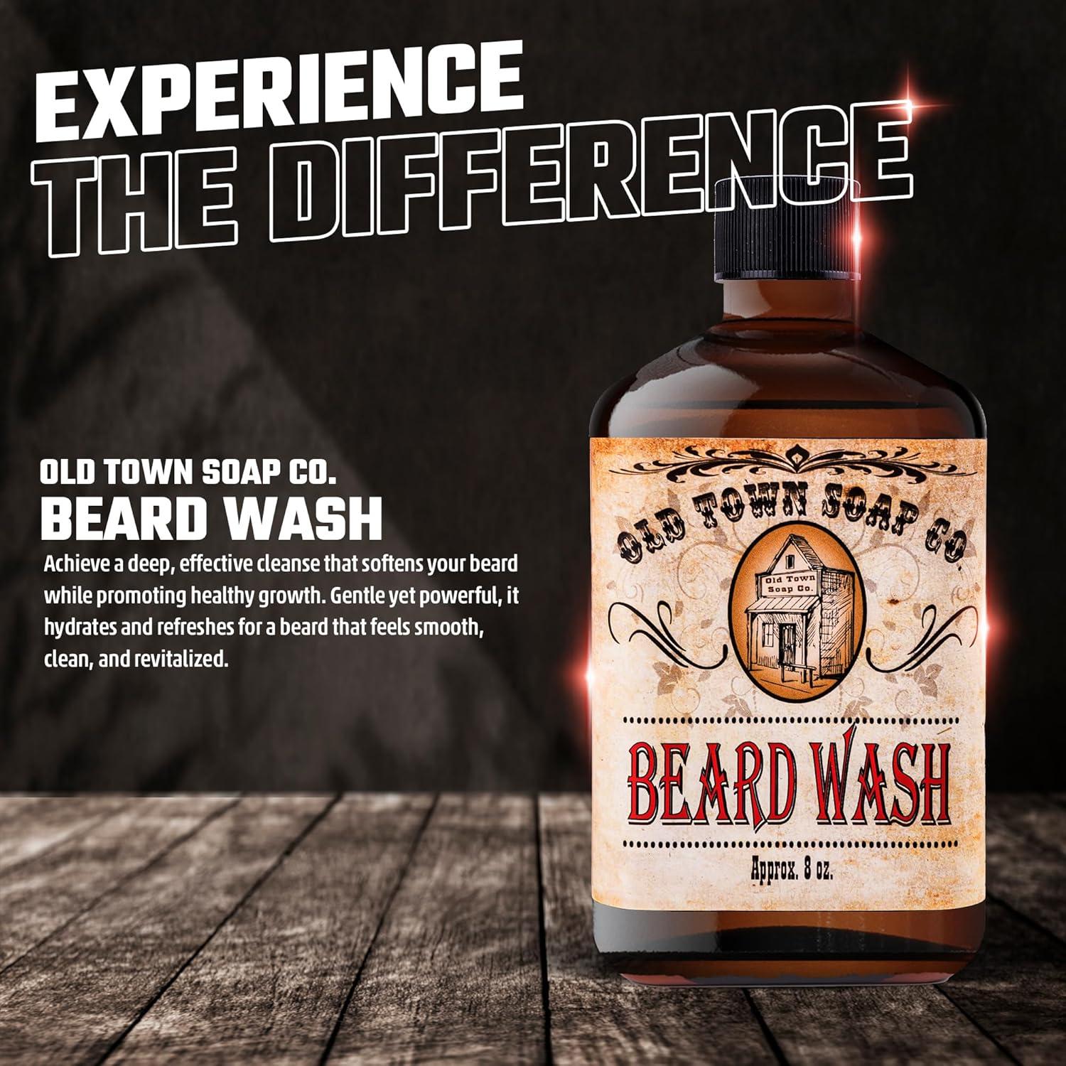 Limpiador y Estilizador de Barba Old Town Soap Co. 226.8g