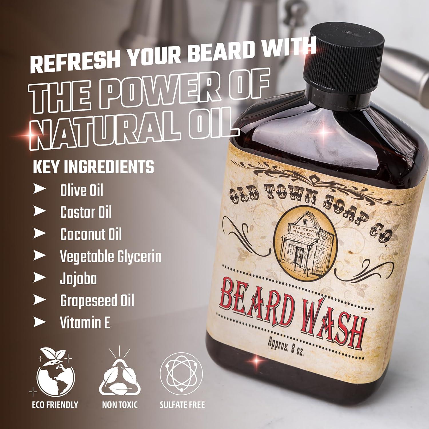 Limpiador y Estilizador de Barba Old Town Soap Co. 226.8g