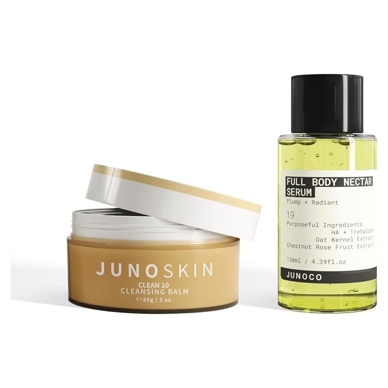 Bálsamo Limpiador Clean 10 JUNO & Co. 85g y Suero Nectar 130ml