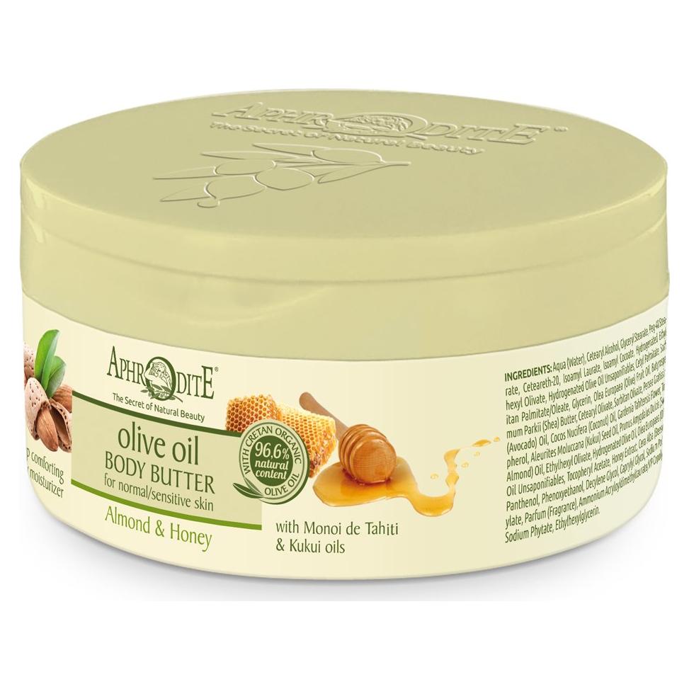 Manteca Corporal Aphrodite 200ml - Aceite de Oliva y Almendra