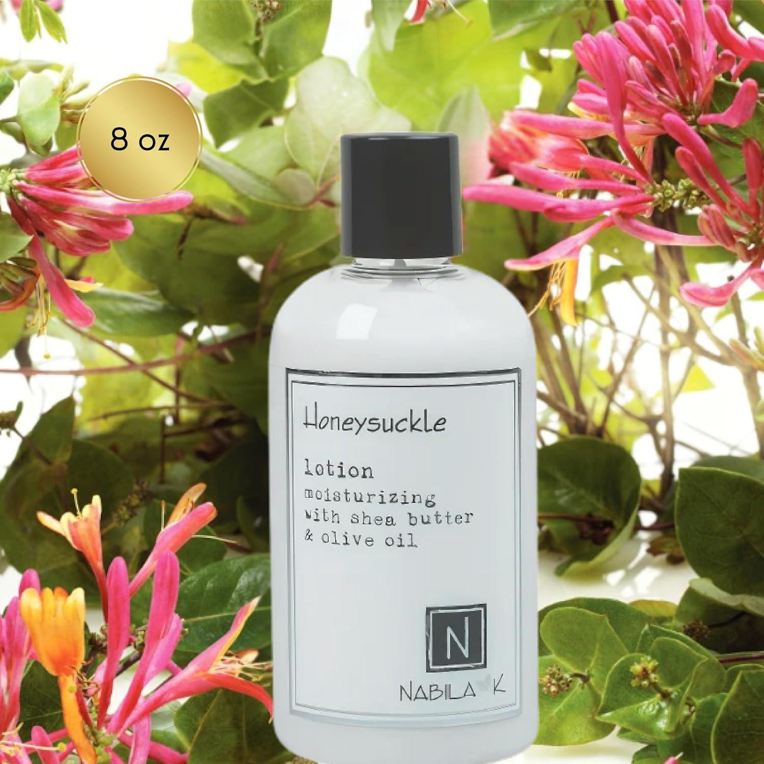 Loción Corporal Nabila K Madreselva 226.8 g - Hidratante Natural