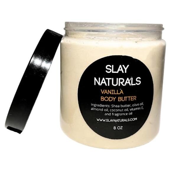Manteca Corporal Slay Naturals 226 g - Hidratante Vainilla